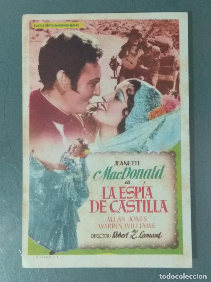 Cine: LA ESPIA DE CASTILLA - PROGRAMA DE CINE SENCILLO - Foto 1