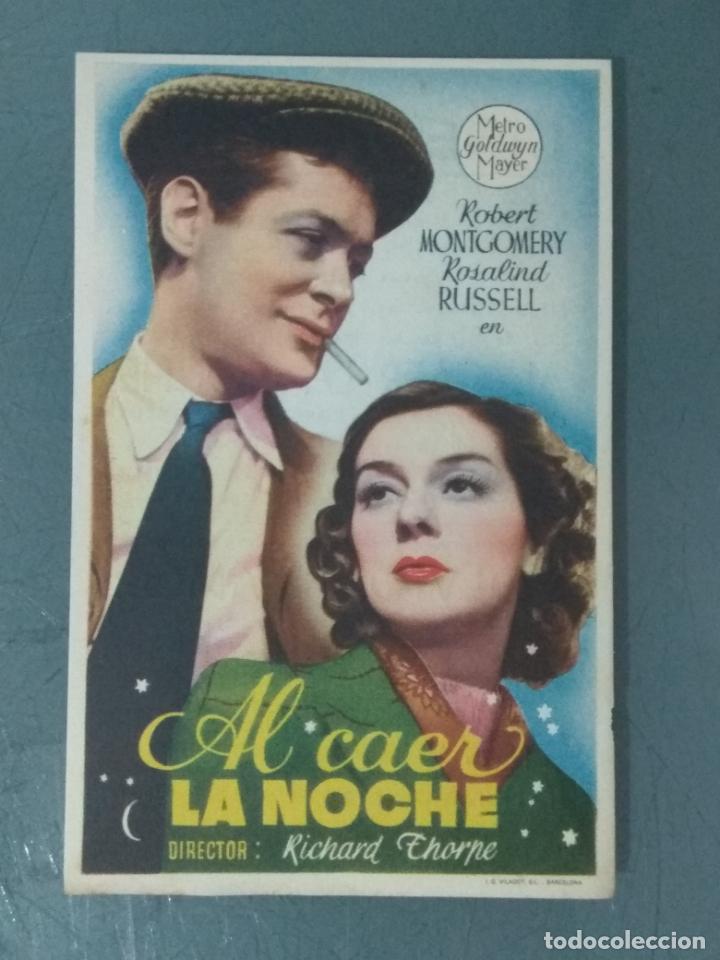 Cine: AL CAER LA NOCHE - PROGRAMA DE CINE SENCILLO - Foto 1