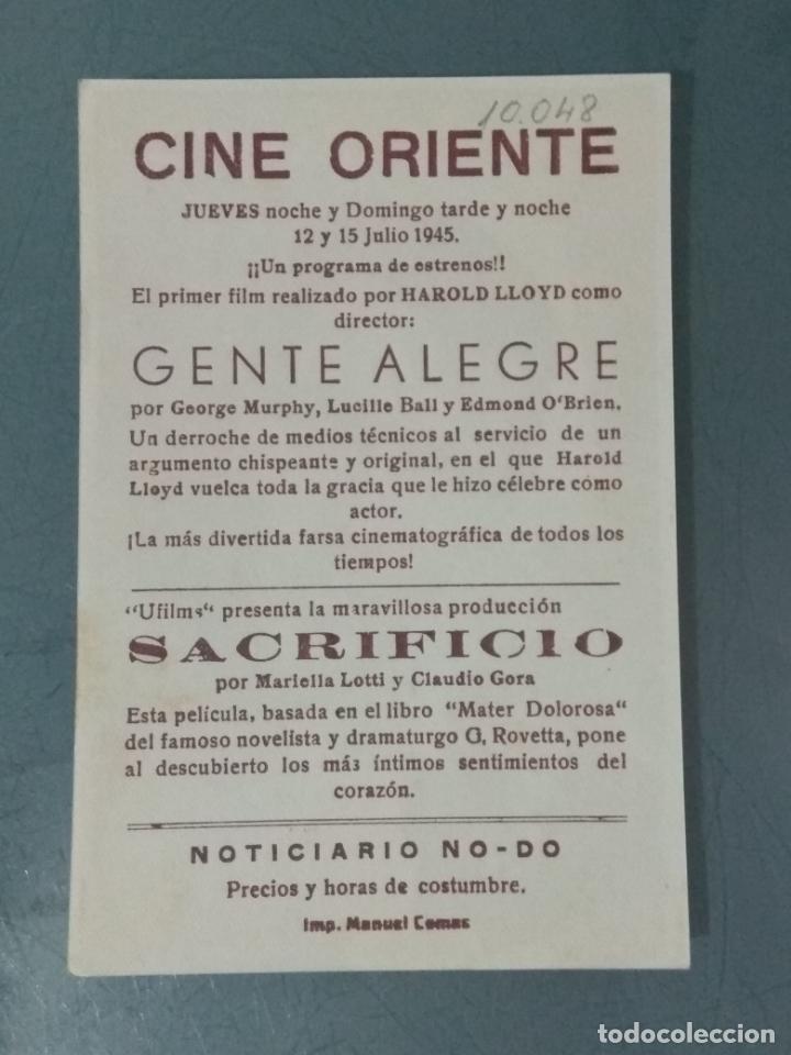Cine: GENTE ALEGRE - PROGRAMA DE CINE SENCILLO - Foto 2