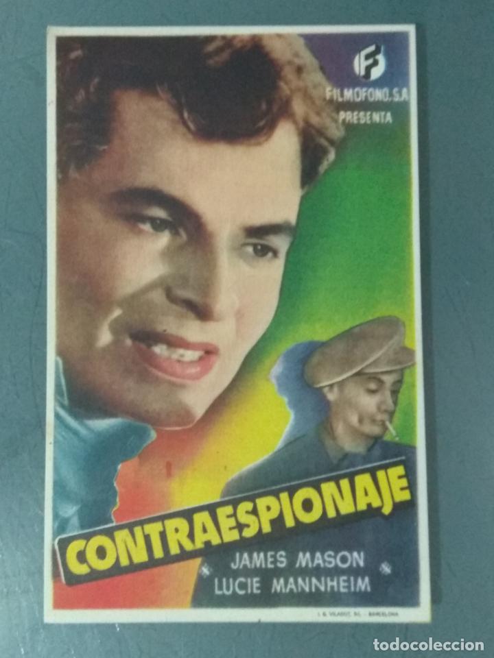 Cine: CONTRAESPIONAJE - PROGRAMA DE CINE SENCILLO - Foto 1