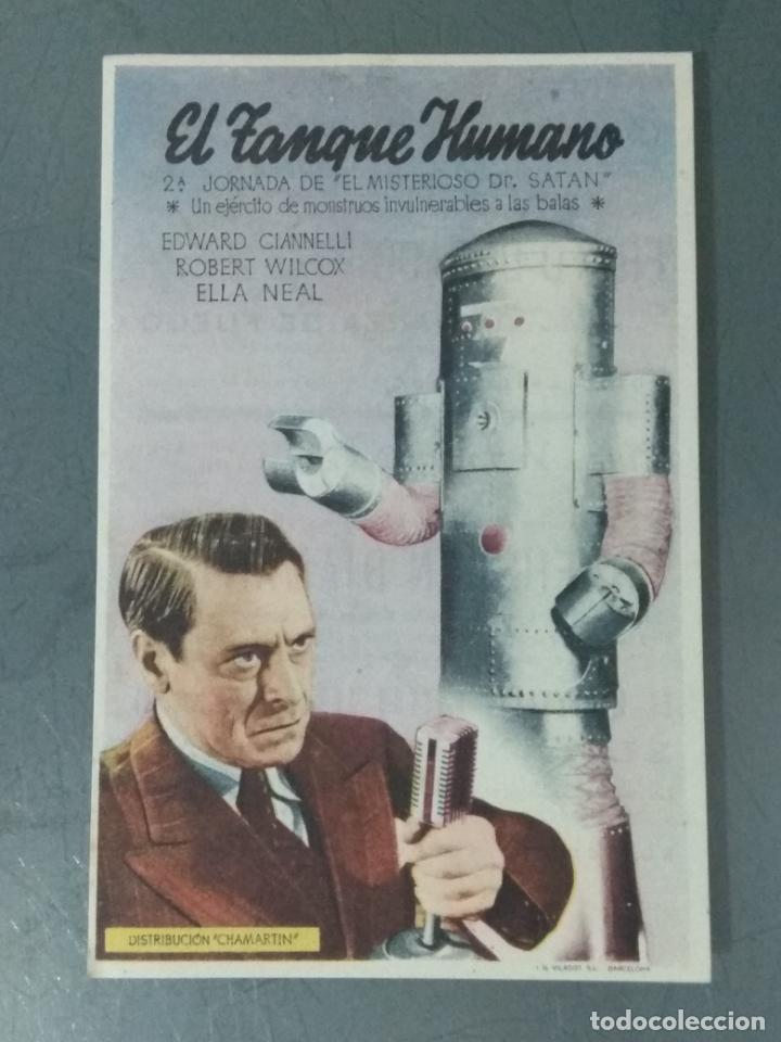 Cine: EL TANQUE HUMANO - PROGRAMA DE CINE SENCILLO - Foto 1