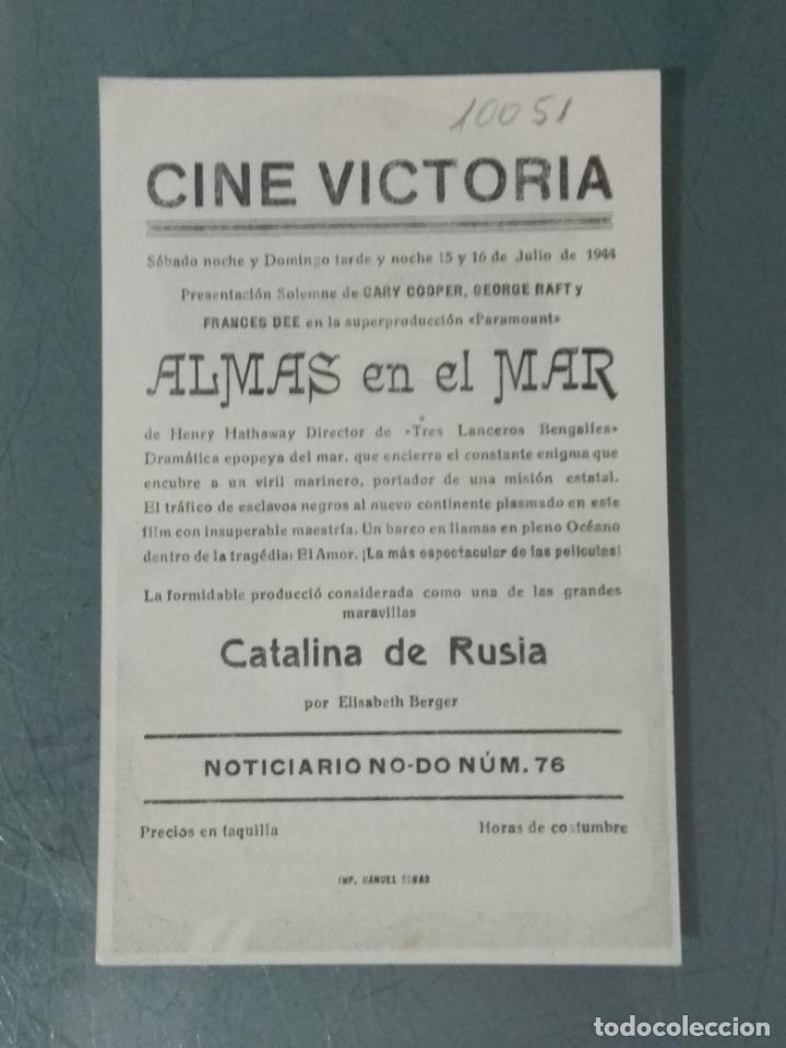 Cine: ALMAS EN EL MAR - PROGRAMA DE CINE SENCILLO - Foto 2