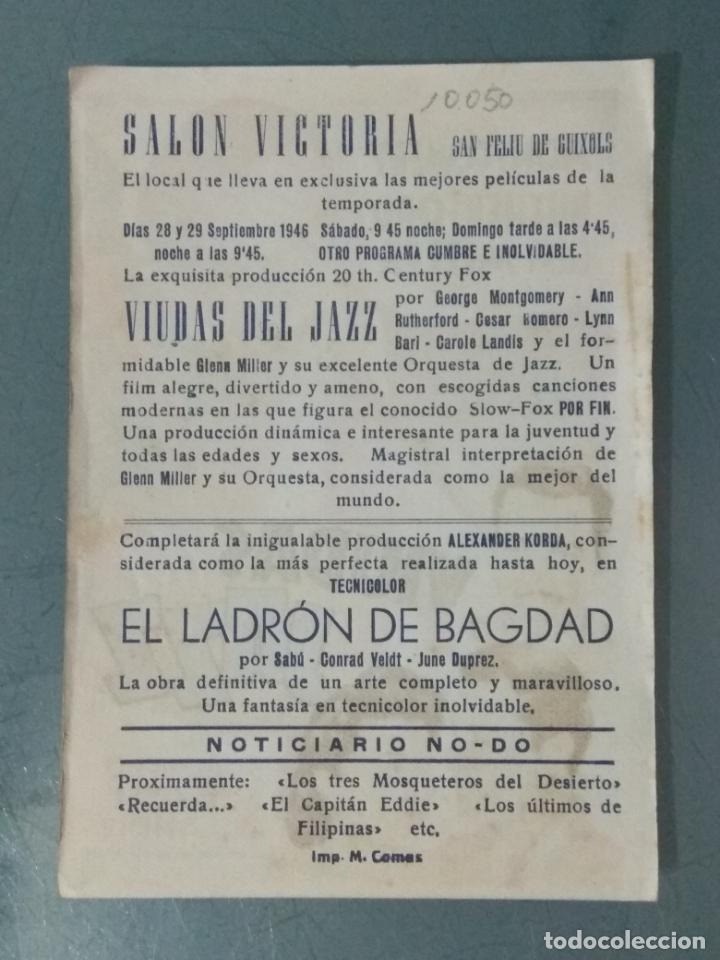 Cine: VIUDAS DEL JAZZ - PROGRAMA DE CINE SENCILLO - Foto 2