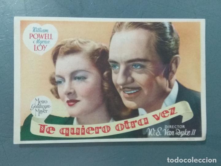 Cine: TE QUIERO OTRA VEZ - PROGRAMA DE CINE SENCILLO - Foto 1