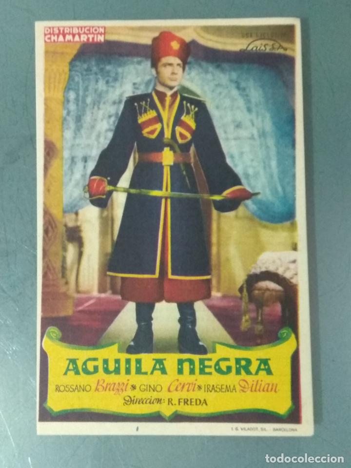 Cine: AGUILA NEGRA - PROGRAMA DE CINE SENCILLO - Foto 1
