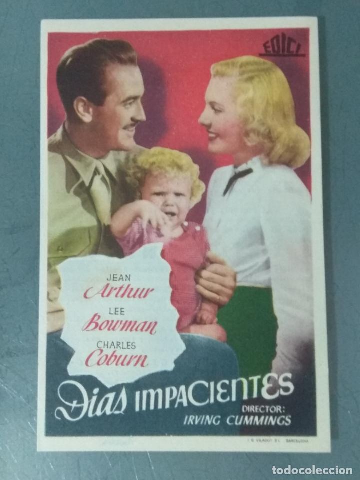 Cine: DIAS IMPACIENTES - PROGRAMA DE CINE SENCILLO - Foto 1