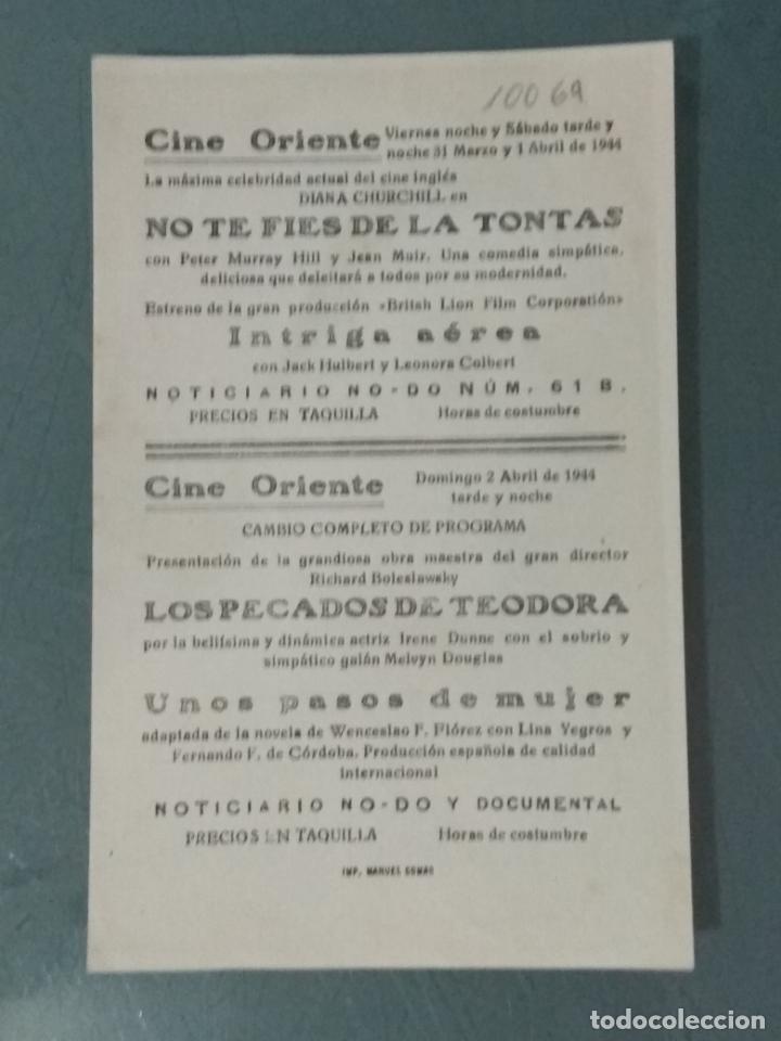 Cine: NO TE FIES DE LAS TONTAS - PROGRAMA DE CINE SENCILLO - Foto 2