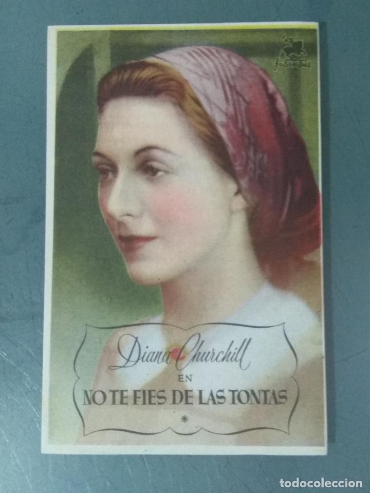  Flyers Publicitaires de films Anciens: NO TE FIES DE LAS TONTAS - PROGRAMA DE CINE SENCILLO