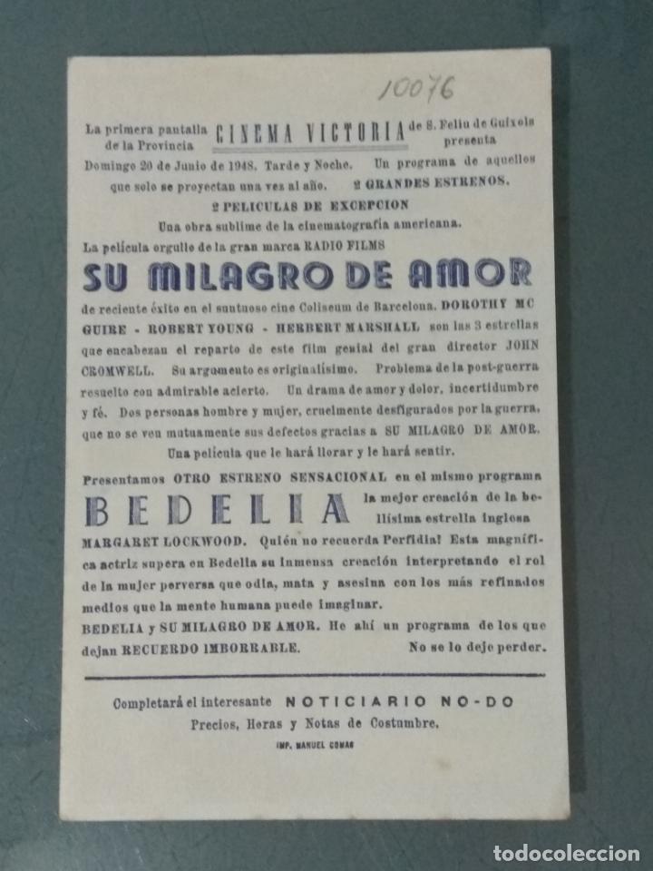 Cine: SU MILAGRO DE AMOR - PROGRAMA DE CINE SENCILLO - Foto 2