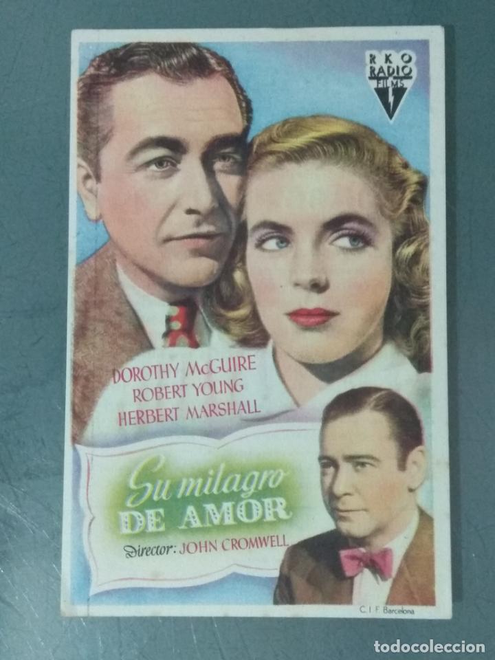 Cine: SU MILAGRO DE AMOR - PROGRAMA DE CINE SENCILLO - Foto 1