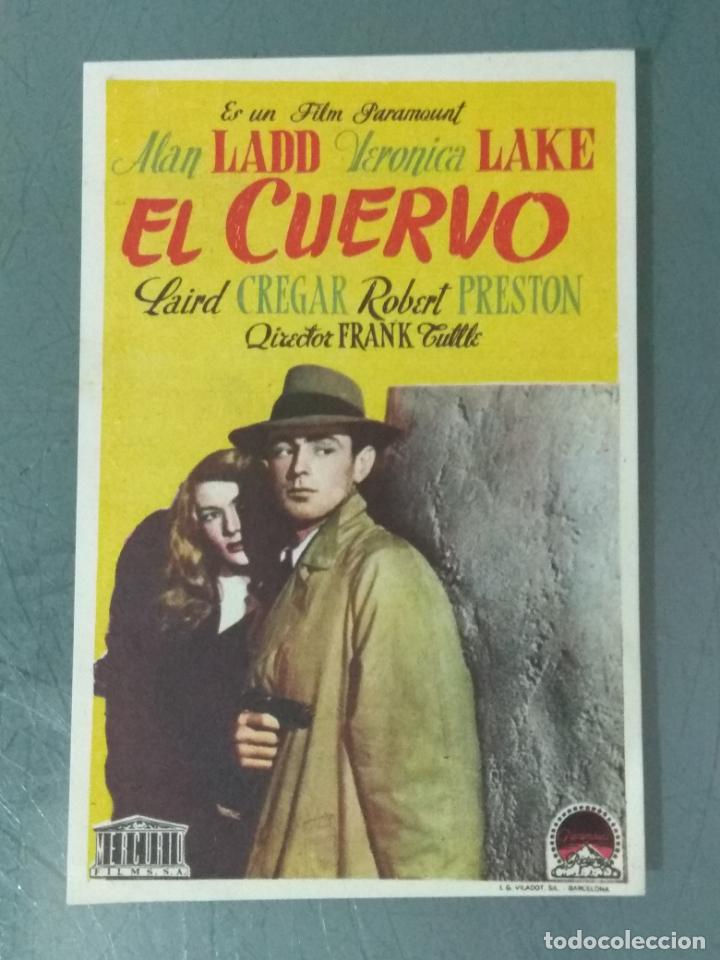 Cine: EL CUERVO - PROGRAMA DE CINE SENCILLO - Foto 1