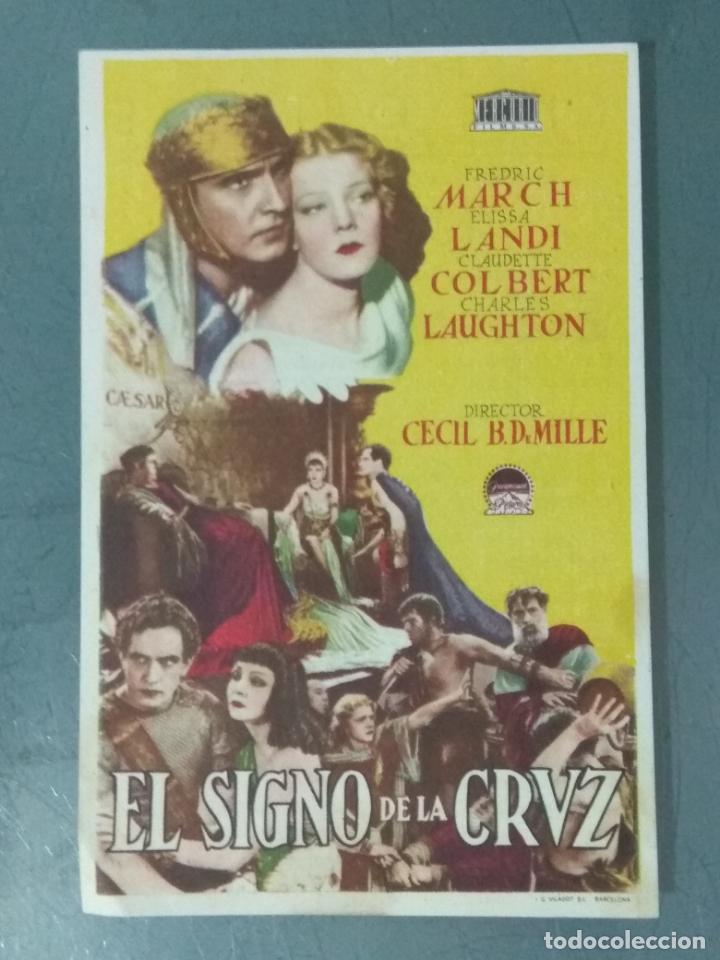 Cine: EL SIGNO DE LA CRUZ - PROGRAMA DE CINE SENCILLO - Foto 1