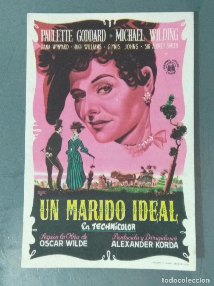 Cine: UN MARIDO IDEAL - PROGRAMA DE CINE SENCILLO - Foto 1