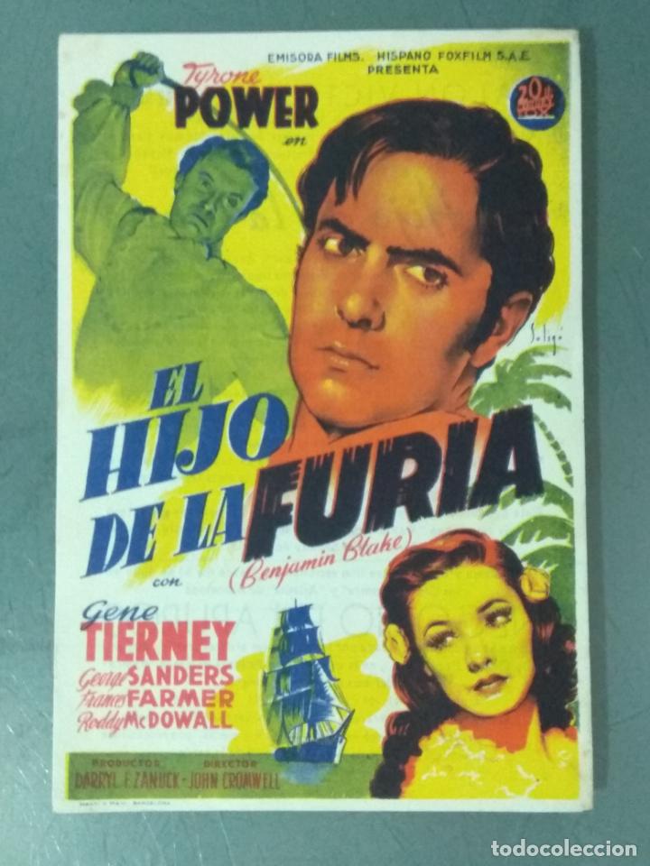 Cinema: EL HIJO DE LA FURIA - PROGRAMA DE CINE SENCILLO