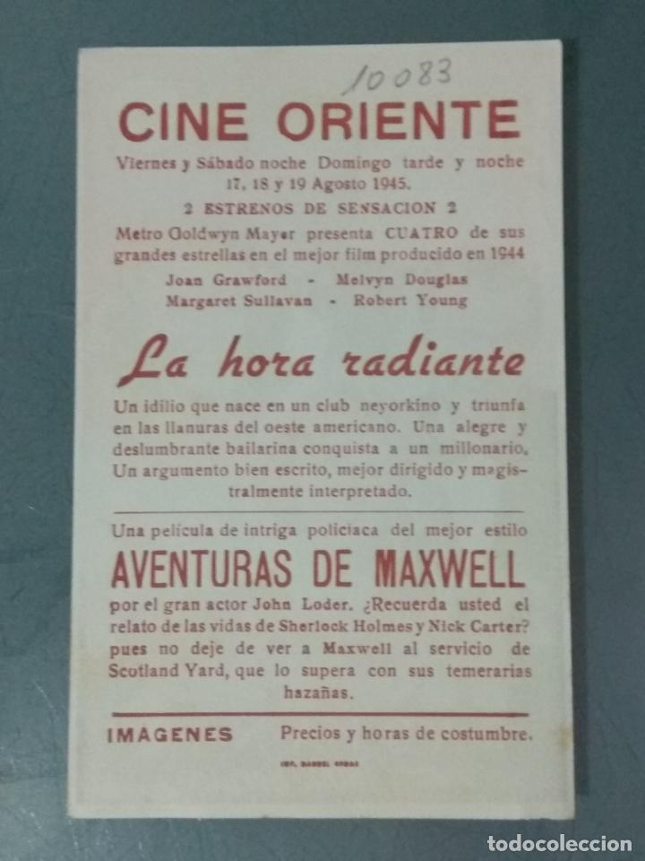 Cine: LA HORA RADIANTE - PROGRAMA DE CINE SENCILLO - Foto 2