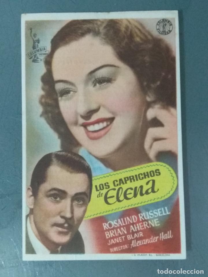 Cine: LOS CAPRICHOS DE ELENA - PROGRAMA DE CINE SENCILLO - Foto 1