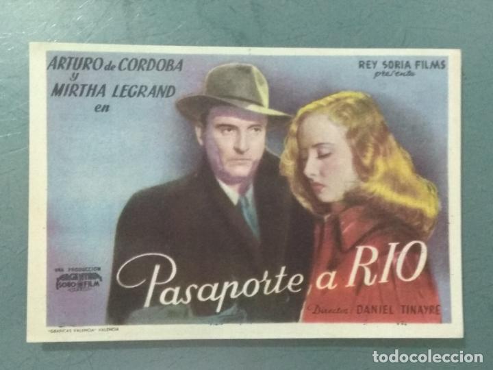 Cine: PASAPORTE A RIO - PROGRAMA DE CINE SENCILLO - Foto 1
