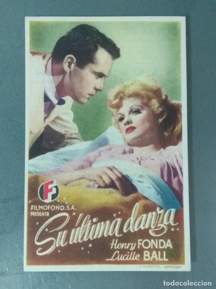 Cine: SU ULTIMA DANZA - PROGRAMA DE CINE SENCILLO - Foto 1