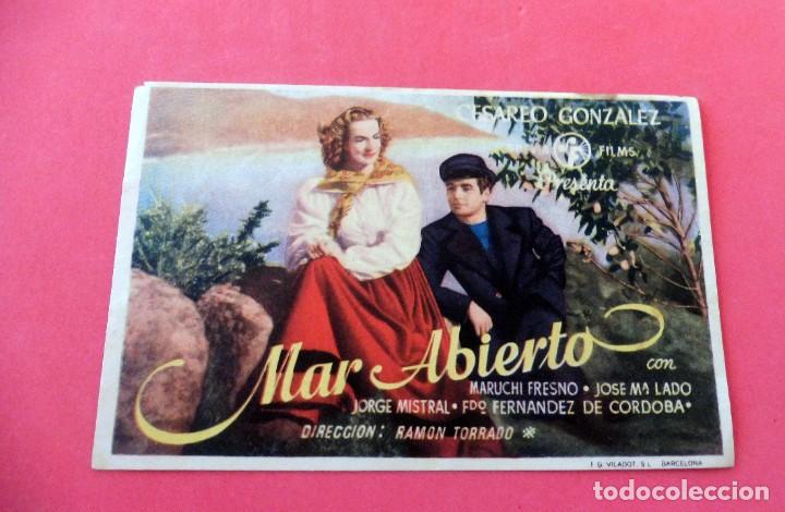 Cine: PROGRAMA DE CINE - MAR ABIERTO - S/P - Foto 1
