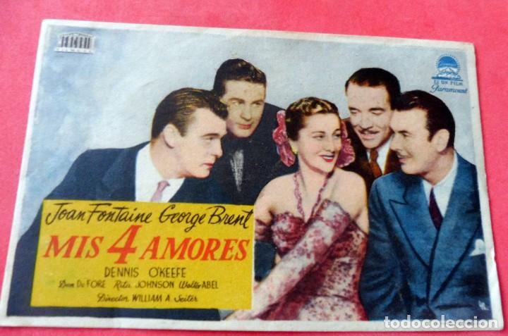 Cine: PROGRAMA DE CINE - MIS 4 AMORES - CINE ORIENTE - - Foto 1