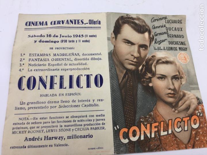 Cine: CONFLICTO - PROGRAMA DOBLE - REF. FM-023 - Foto 1