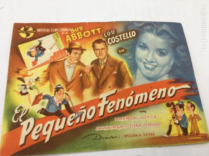 Cine: EL PEQUE&Ntilde;O FENOMENO - PROGRAMA DE CINE - REF. FM-016 - Foto 1