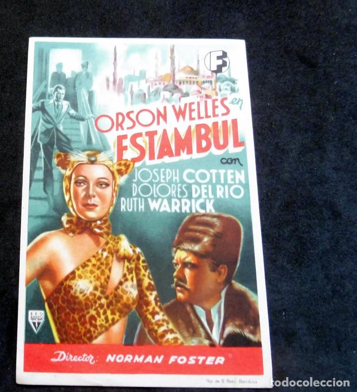 Cine: PROGRAMA DE CINE - ORSON WELLES EN ESTAMBUL - CINE CARMEN DE PALAM&Oacute;S - Foto 1