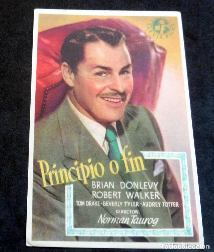 Cine: PROGRAMA DE CINE - PRINCIPIO O FIN - S/P - Foto 1
