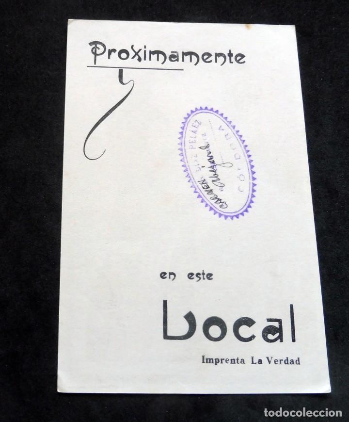 Cine: PROGRAMA DE CINE - PRINCIPIO O FIN - S/P - Foto 2