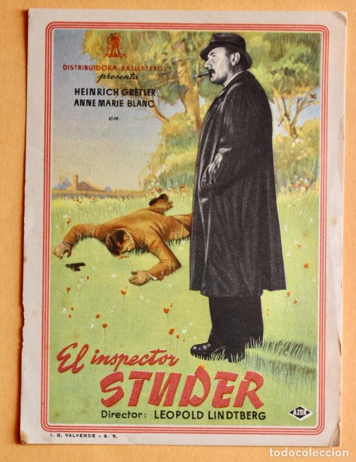 Cine: El inspector Studer - Heinrich Gretler - Foto 1
