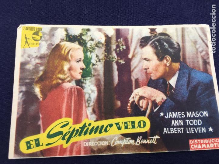 Cinema: EL SEPTIMO VELO - FOLLETO DE MANO SENCILLO - REF. FM-062