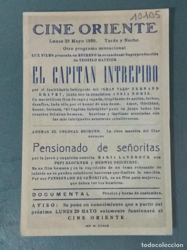 Cine: LA ESCLAVA BLANCA - PROGRAMA DE CINE SENCILLO - Foto 2