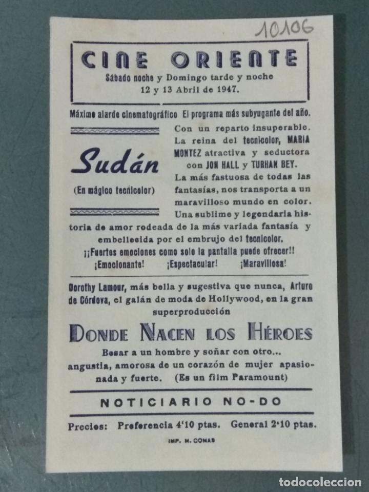 Cine: EL CAPITAN INTREPIDO - PROGRAMA DE CINE SENCILLO - Foto 2