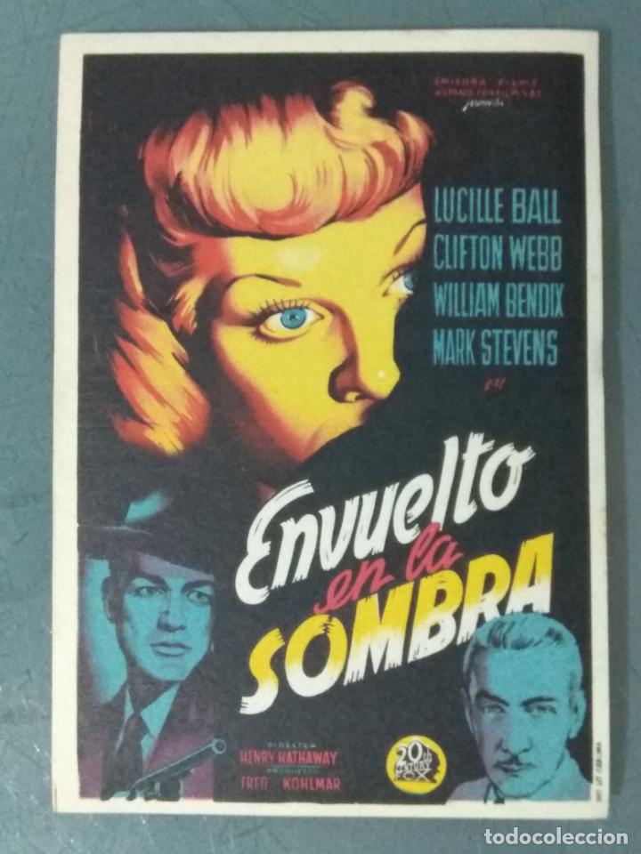 Cine: ENVUELTO EN LA SOMBRA - PROGRAMA DE CINE SENCILLO - Foto 1