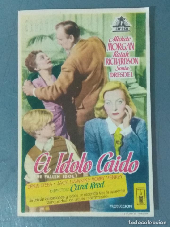 Cine: EL IDOLO CAIDO - PROGRAMA DE CINE SENCILLO - Foto 1