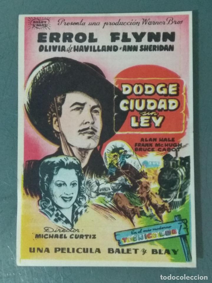 Cine: DODGE CIUDAD SIN LEY - PROGRAMA DE CINE SENCILLO - Foto 1