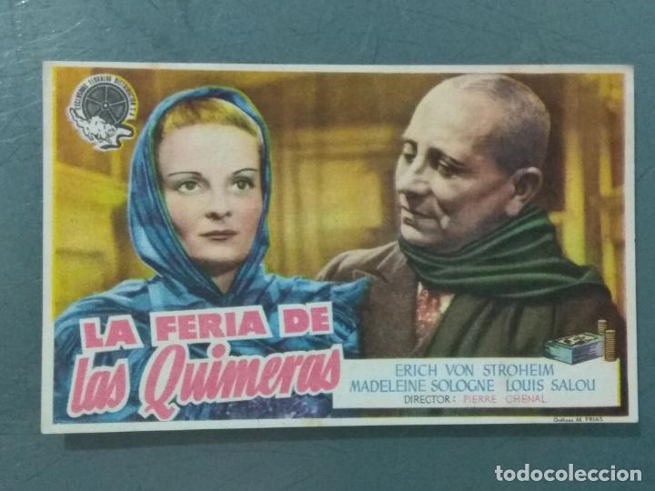 Cine: LA FERIA DE LAS QUIMERAS - PROGRAMA DE CINE SENCILLO - Foto 1