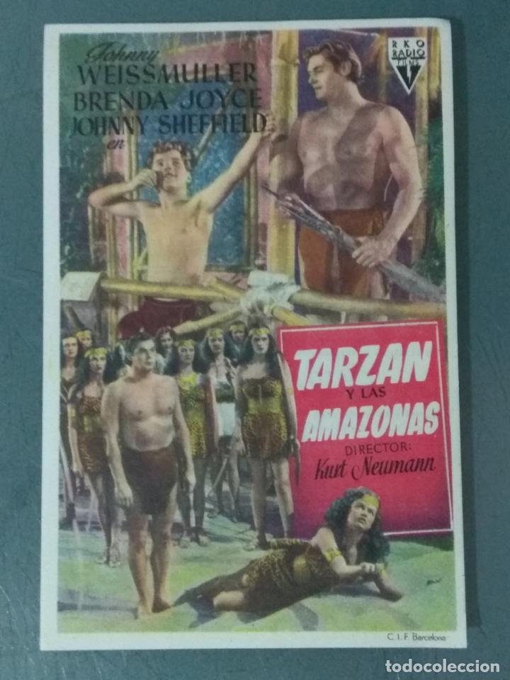 Cine: TARZAN Y LAS AMAZONAS - PROGRAMA DE CINE SENCILLO - Foto 1