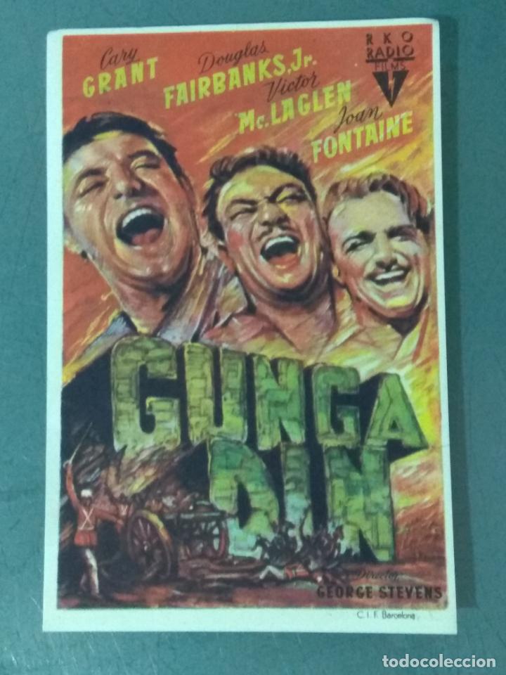 Cine: GUNGA DIN - PROGRAMA DE CINE SENCILLO - Foto 1