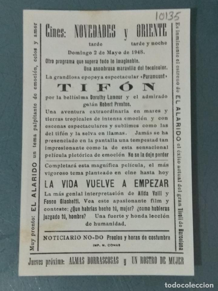 Cine: TIFON - PROGRAMA DE CINE SENCILLO - Foto 2