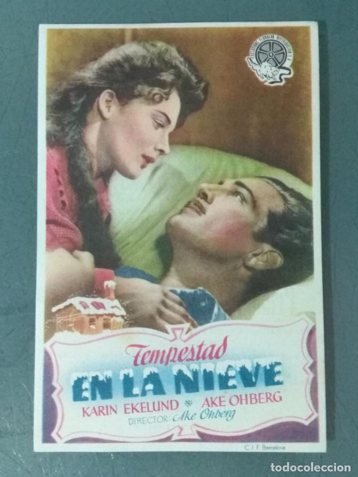 Cine: TEMPESTAD EN LA NIEVE - PROGRAMA DE CINE SENCILLO - Foto 1