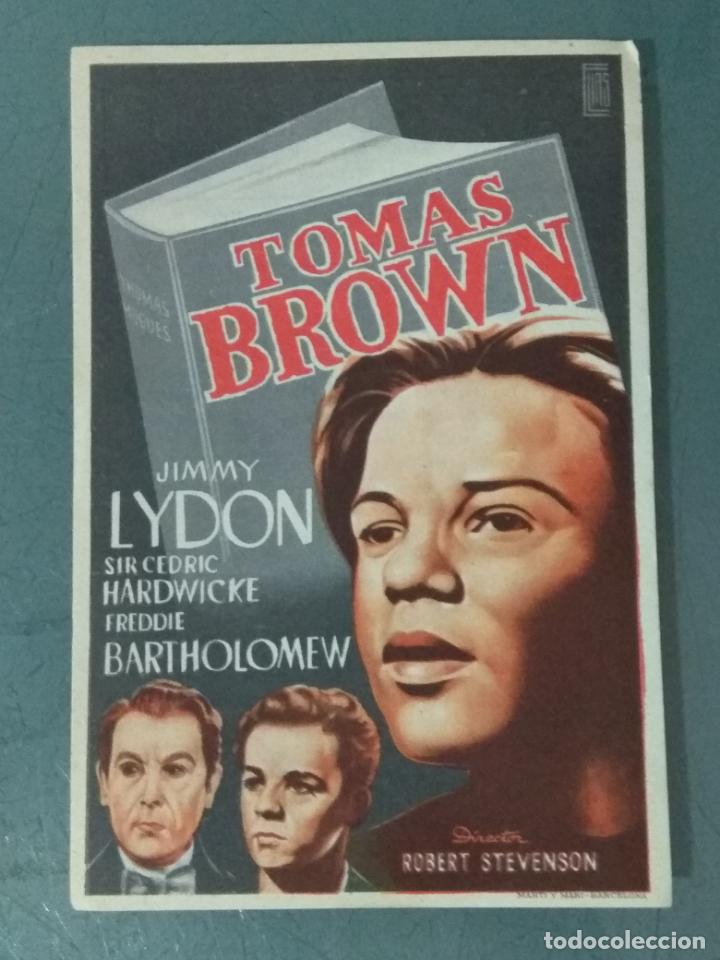 Cine: TOMAS BROWN - PROGRAMA DE CINE SENCILLO - Foto 1