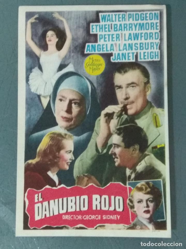 Cine: EL DANUBIO ROJO - PROGRAMA DE CINE SENCILLO - Foto 1