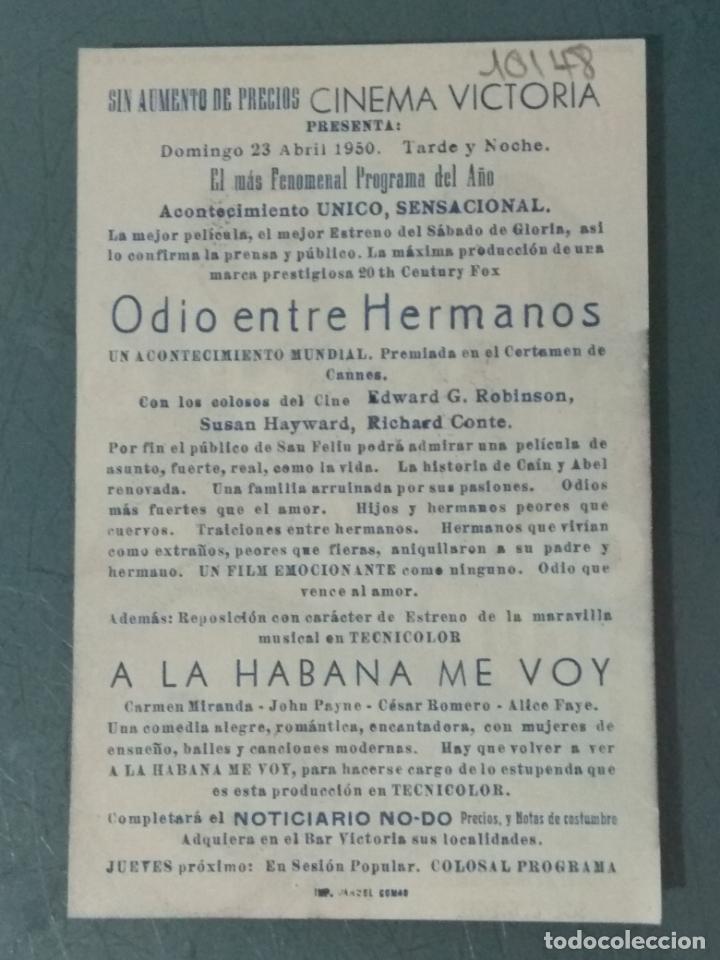 Cine: ODIO ENTRE HERMANOS - PROGRAMA DE CINE SENCILLO - Foto 2