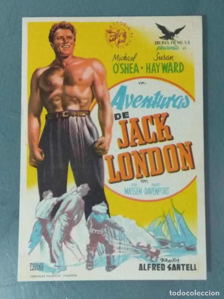 Cine: AVENTURAS DE JACK LONDON - PROGRAMA DE CINE SENCILLO