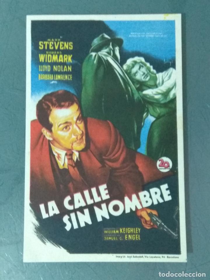 Cine: LA CALLE SIN NOMBRE - PROGRAMA DE CINE SENCILLO - Foto 1