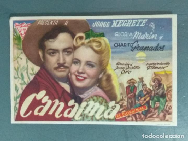 Cine: CANAIMA - PROGRAMA DE CINE SENCILLO - Foto 1