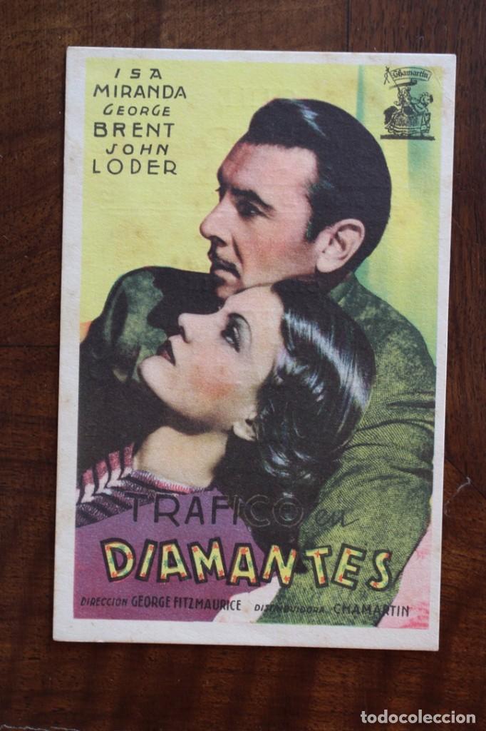 Cine: PROGRAMA DE CINE. TRAFICO EN DIAMANTES. ISA MIRANDA. - Foto 1