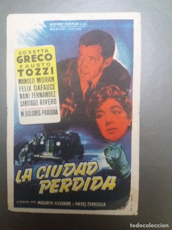 Cine: La ciudad perdida (Soligo) S/P
