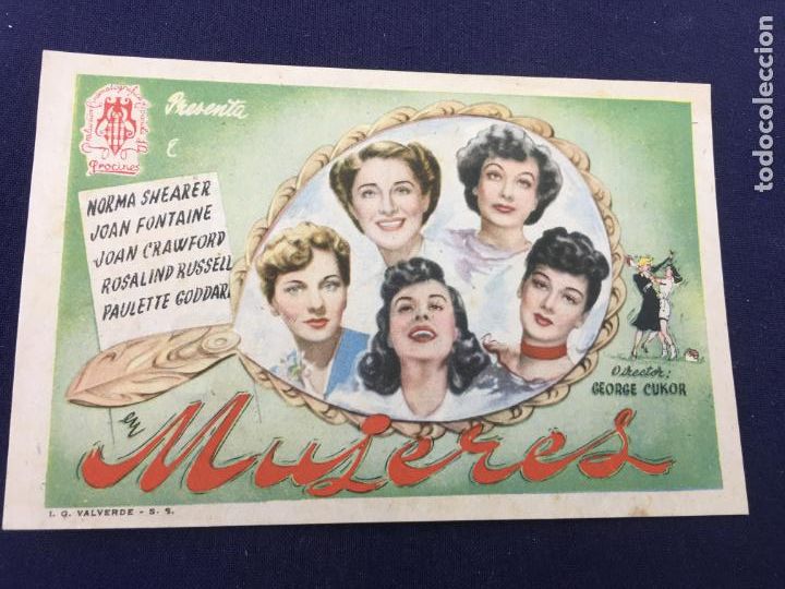 Kino: MUJERES - FOLLETO DE MANO SENCILLO - REF. FM-101